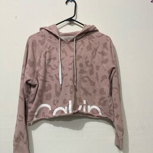 $5 “Calvin Klein” (M) crop hoodie